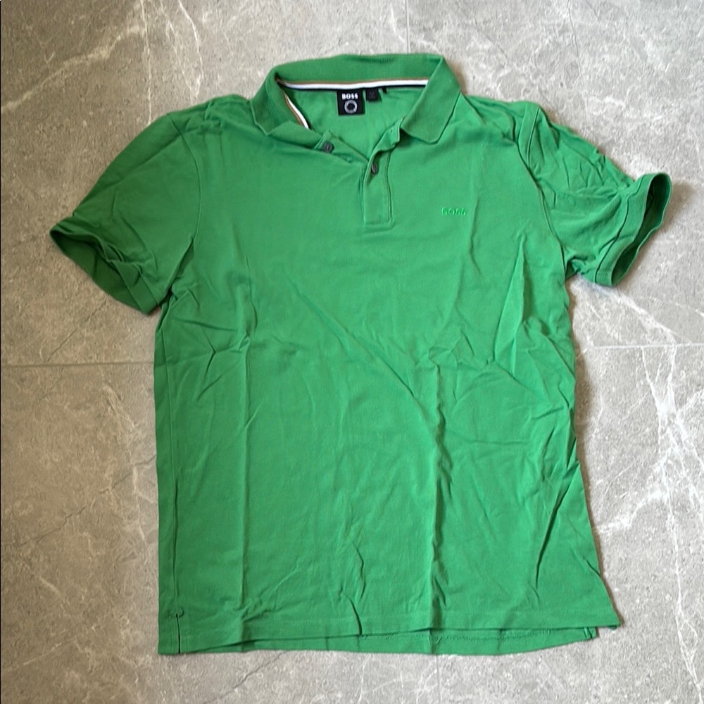 Boss Green Polo Shirt Classic Short-Sleeve